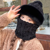 Electric Heating Warm Face Cover Neck Warmer Cap