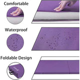 Nonslip PU Leather Yoga Mat - Soft & Foldable | East R Us