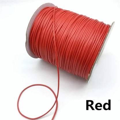 Waxed cotton cord rope string