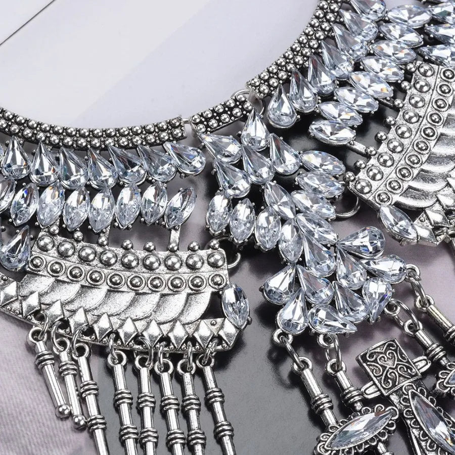 Luxury Diamond Long Clavicle Necklace