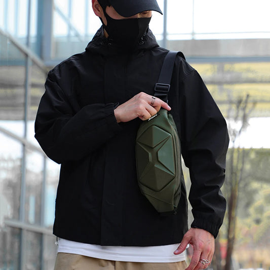 Anti-theft adjustable crossbody bag