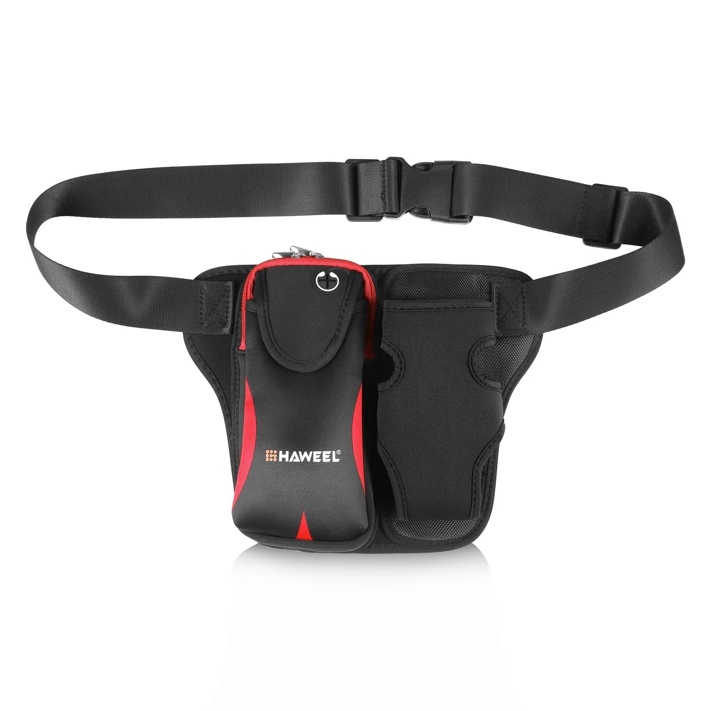 Waterproof sports waist phone bag