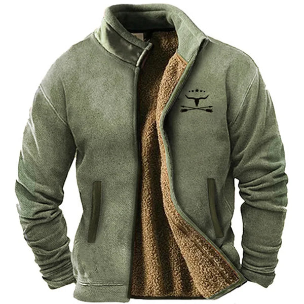 Men's Full Zip Fleece Hoodie