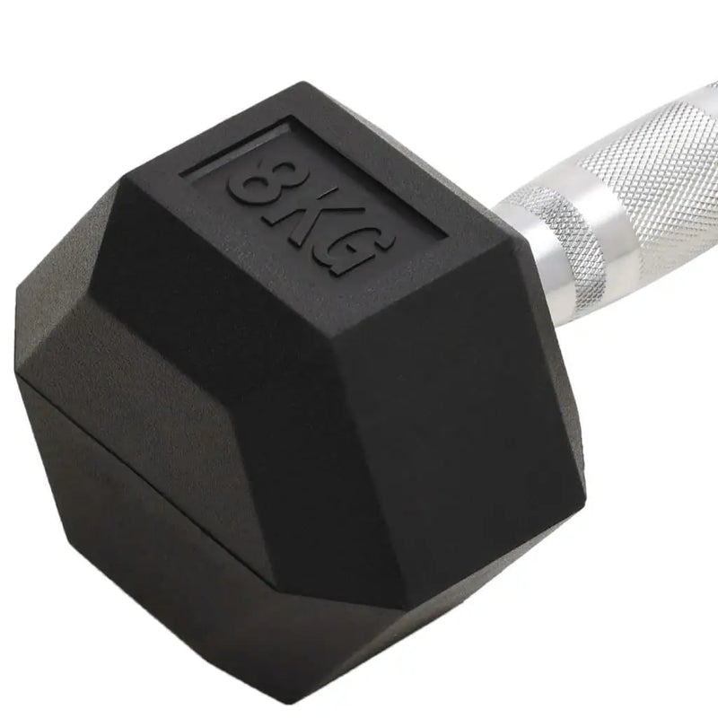 16kg Cast Iron Dumbbells for Strength Training | East R Us