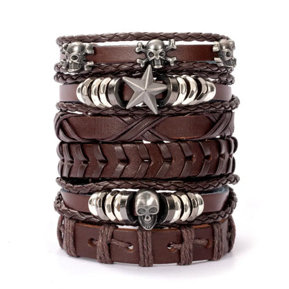 Fashion Multi-layer Beaded Leather Bracelet