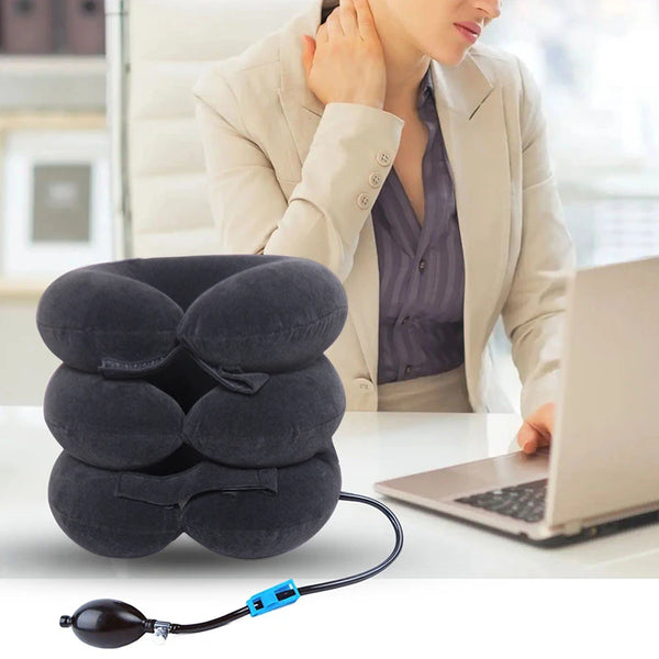 Cushion Inflatable Air Cervical Neck Support Pillow