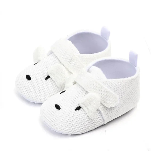 Cute Cartoon Anti-slip Prewalker Baby Shoes