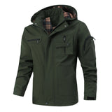 Breathable Windproof Zipper Long Sleeve Coat
