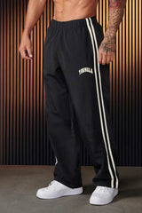 Double Stitching Casual Pants - Trendy Printed Trousers