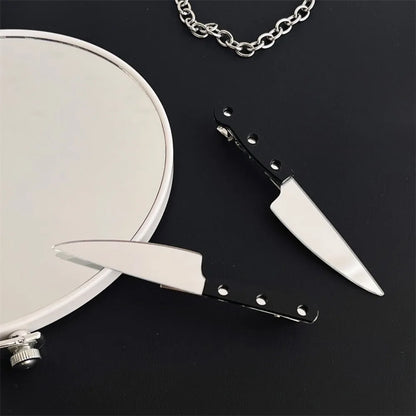 Creative Gothic Emulation Knife Hair Clips