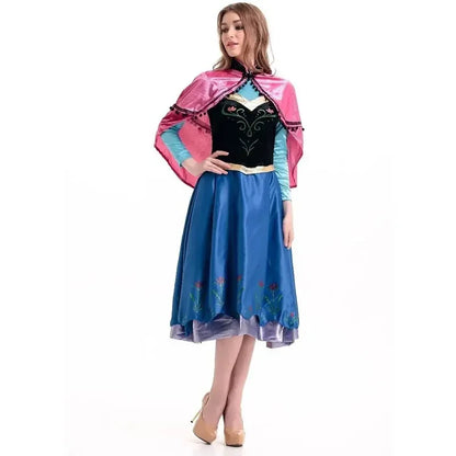 Frozen anna princess cosplay costumes