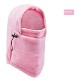 Winter Thermal Fleece Balaclava Scarf