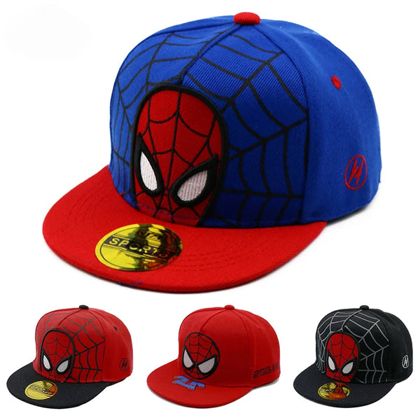 Disney Anime Cartoon Spiderman Kid's Hat