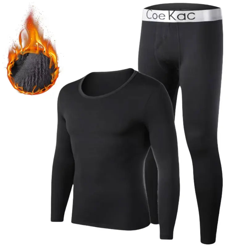 Winter long sleeve thermal underwear set