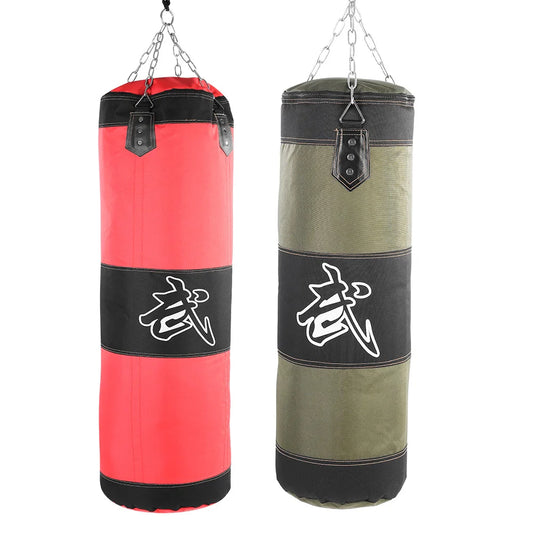 Empty training boxing hook sandbag