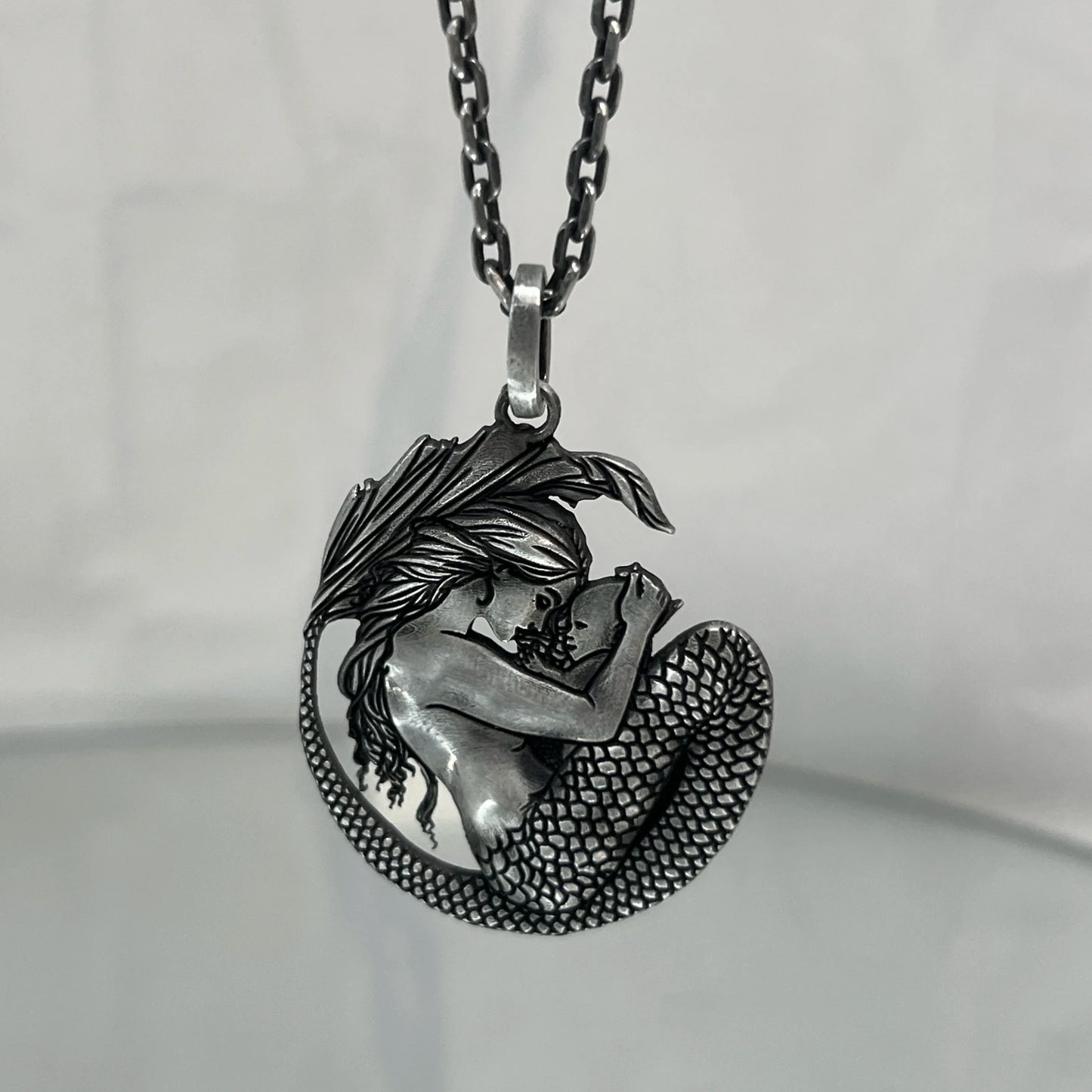 S925 Sterling Silver Vintage Pendant
