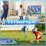 Foldable Football Ball Game Set for Kids
