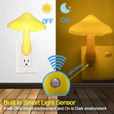 220V Sensor Plug in LED Bed Cute Mushroom Nightlight