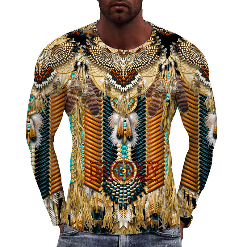 American Indians Culture 3D T Shirt