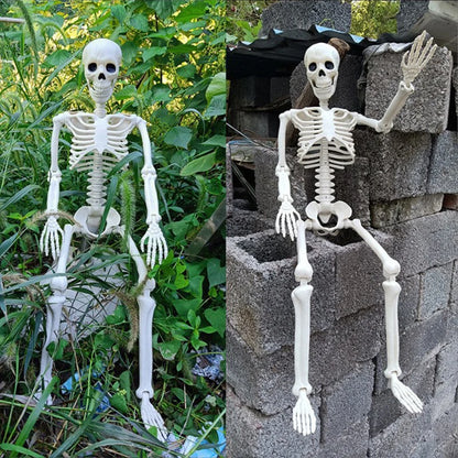 Happy Halloween Skeleton Decoration