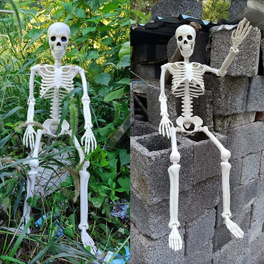 Happy Halloween Skeleton Decoration