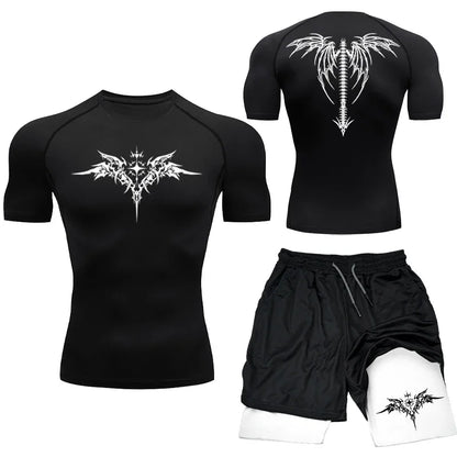Sportwear compression set for men