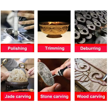 Usb cordless rotary woodworking engraving pen diy
