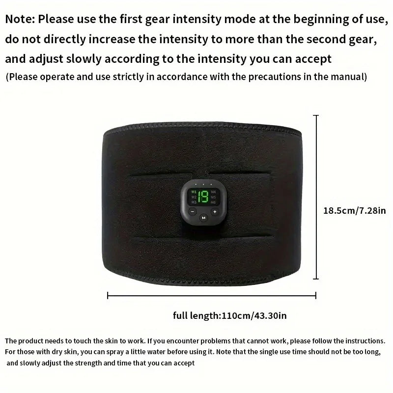 Rechargeable Body Massager Belt