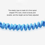 Adjustable Safety Rod Holder Paddle Rope