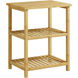 3-Tier Narrow Nightstand Bedside Table