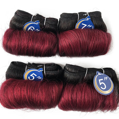 Brazilian curly hair weave bundles