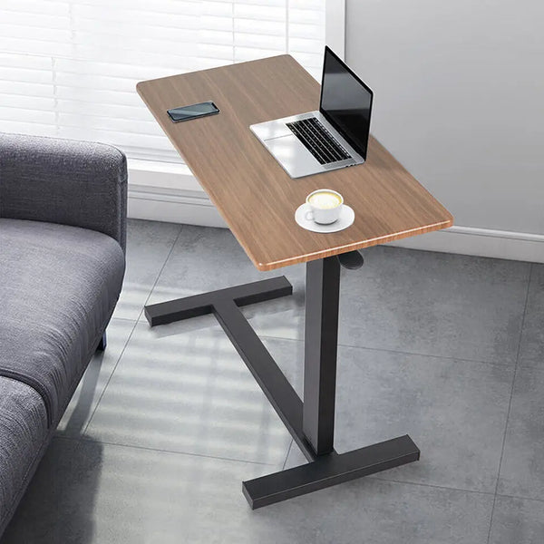 Adjustable Rolling Cart Overbed Bedside Laptop Desk