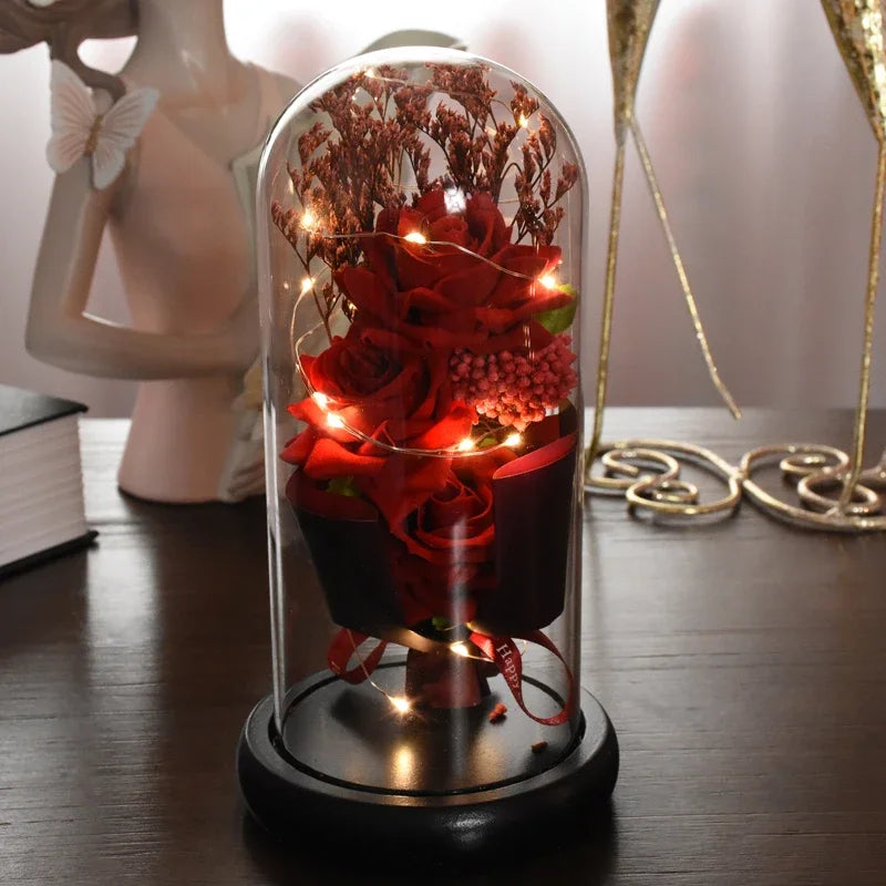 Rose led eternal flower