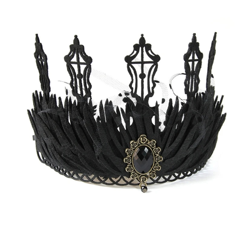 Black Queen Goth Crown