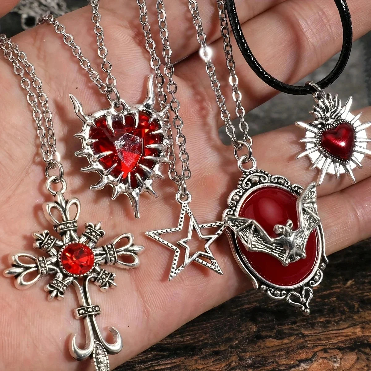 Gothic Halloween Jewelry Set