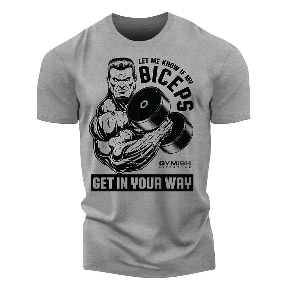 Strength Workout T-Shirt - 3D Printed Gym Tee | East R Us