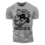 Strength Workout T-Shirt - 3D Printed Gym Tee | East R Us