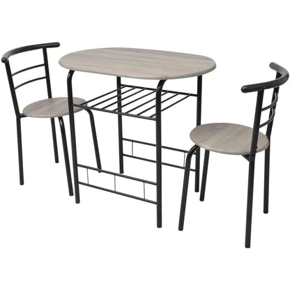 Stylish dining table & stools set