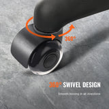 2/3 inch Set of 5 Office Chair Wheels Replacement