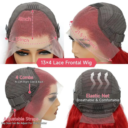 13x4 lace front human hair wigs