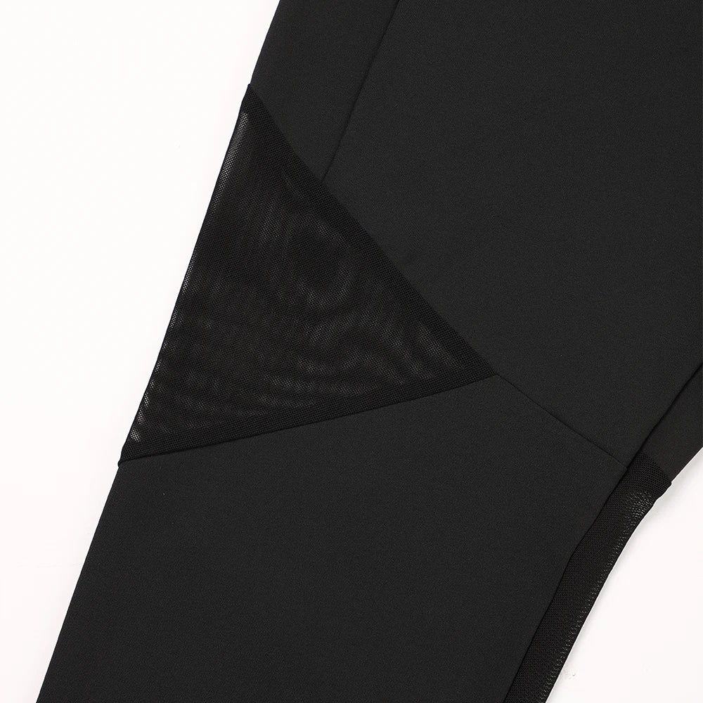 High-waisted long leggings