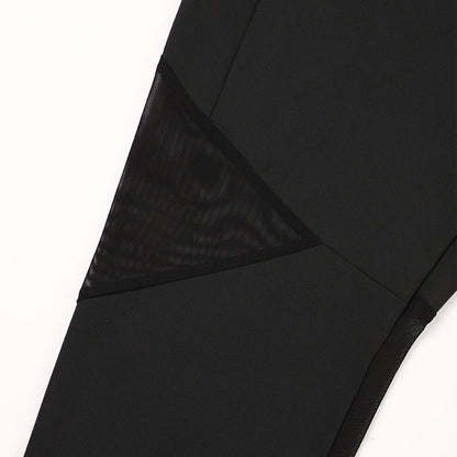High-waisted long leggings