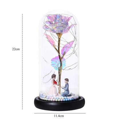 Led rose artificial flowers