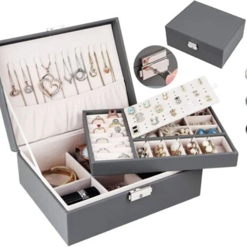 2 layer jewelry organizer