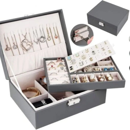 2 layer jewelry organizer