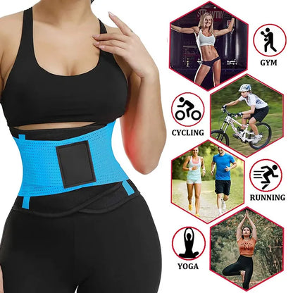 Waist trainer belly slimming belt