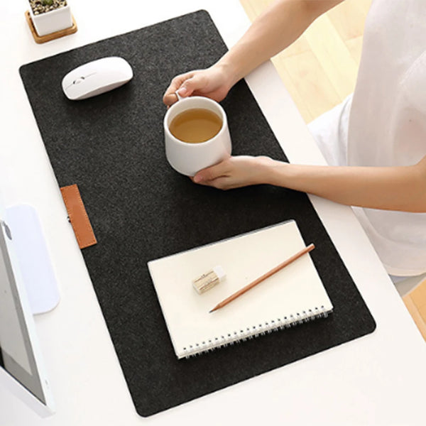 Table Soft Felt Non-slip Mouse Pad