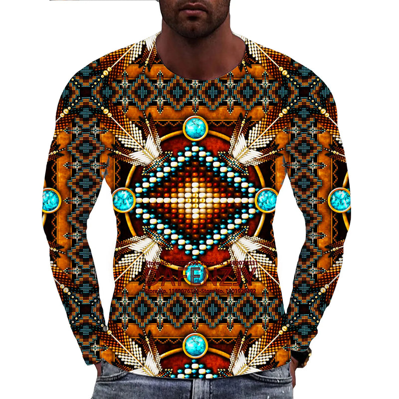 American Indians Culture 3D T Shirt