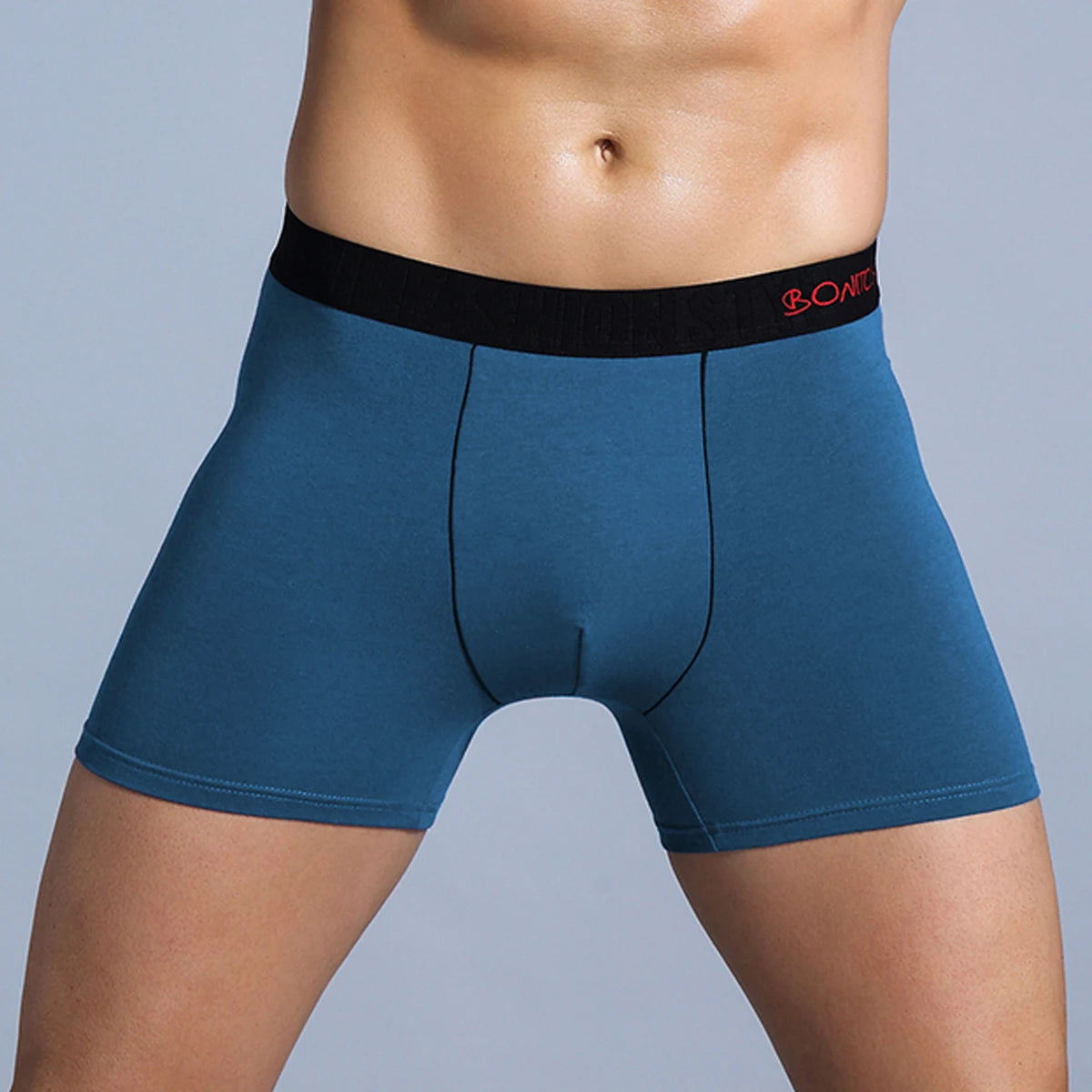Cotton print boxers for men