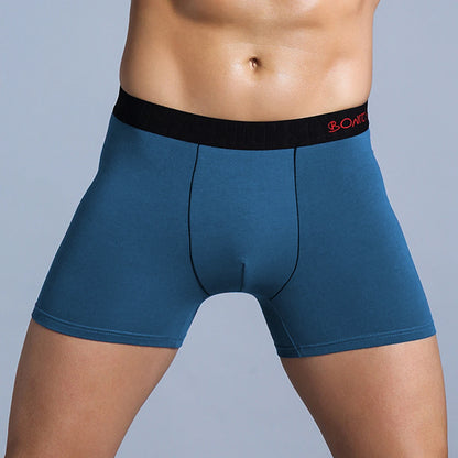 Cotton print boxers for men